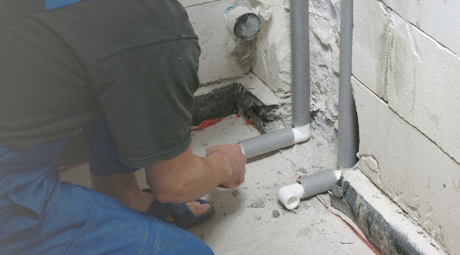 Expert burst pipe repair services in Scotland, PA